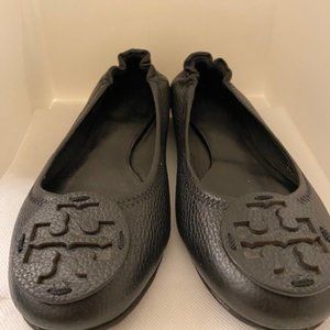 Tory Burch All Black Ballet Flats